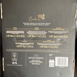 BAYLIS & HARDING BOUDOIR subtitle ROSE fragrance, 5 PIECES SET